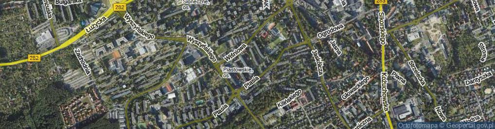 Zdjęcie satelitarne Wypoczynek ul.